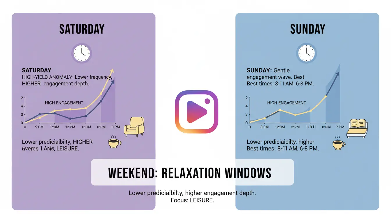 Best Time to Post Instagram Reels on Weekends