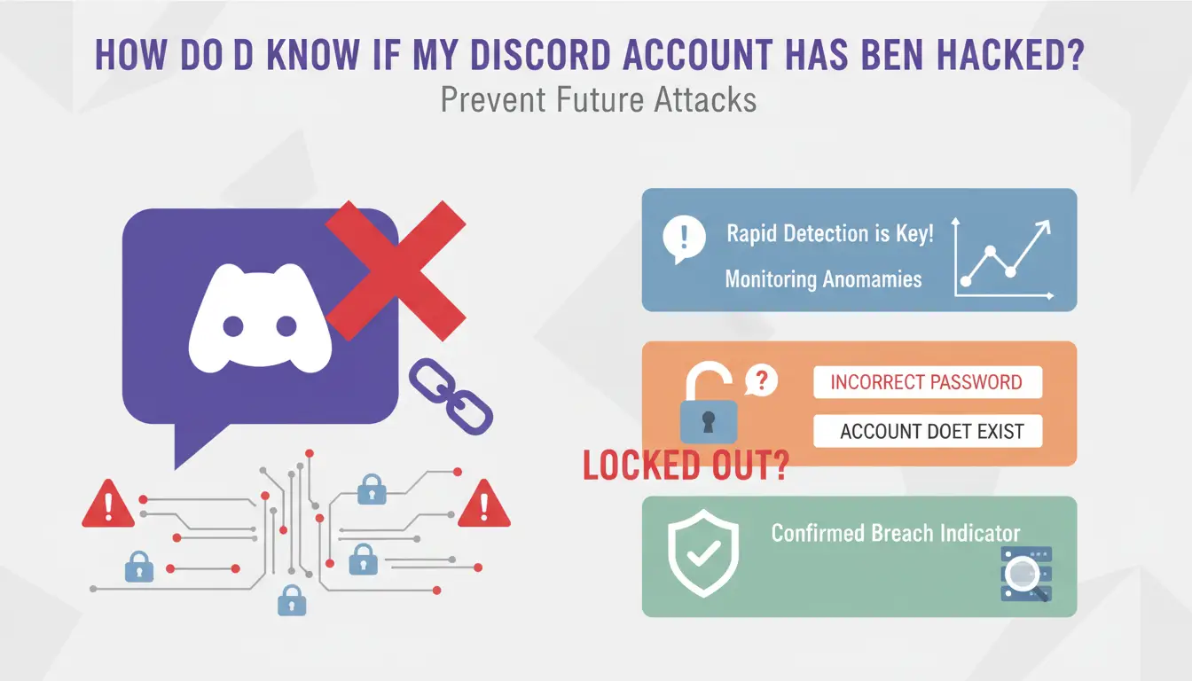 How do I know if my Discord account has been hacked?