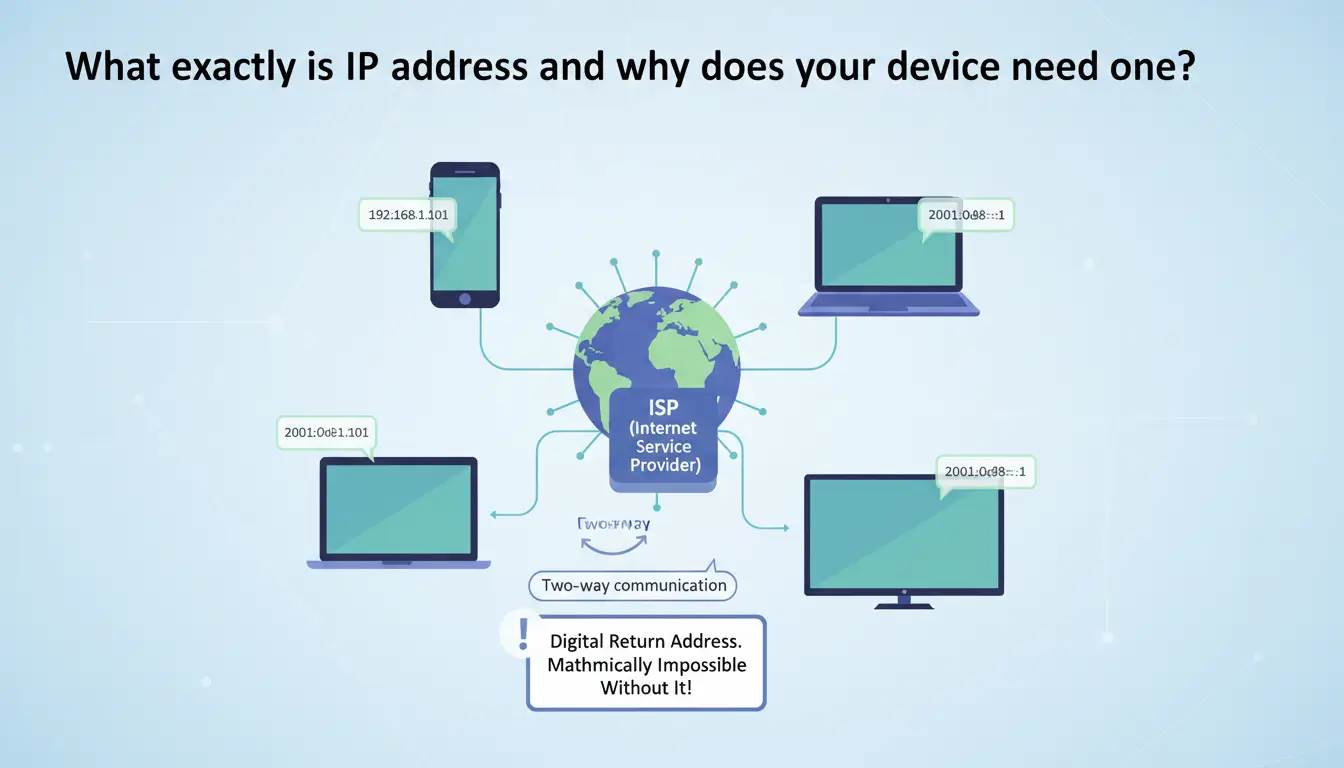 What exactly is an IP address and why does your device need one?
