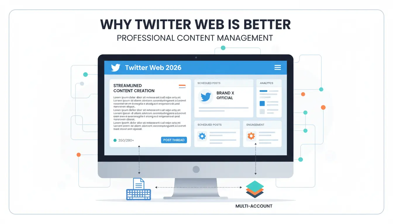 Why Is the Twitter Web Version Better for Professional Content Management?