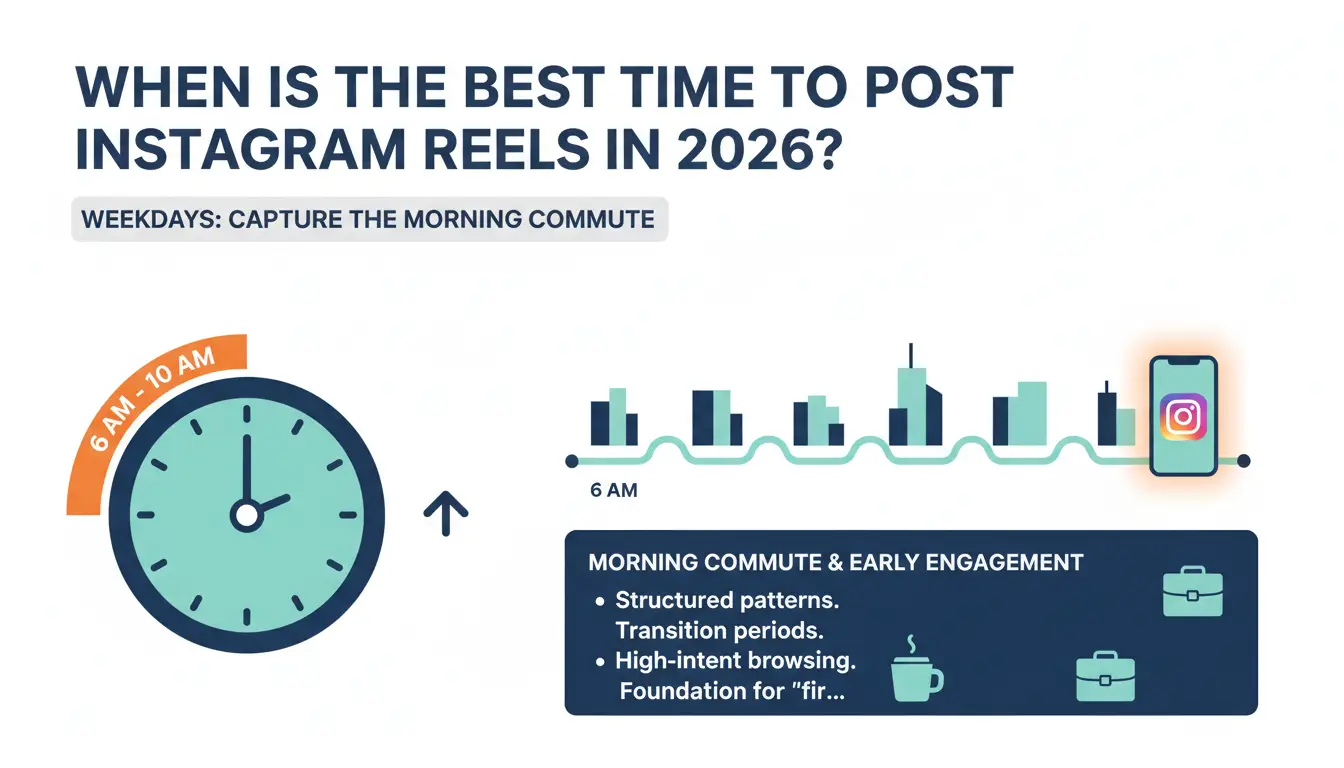 Best Time to Post Instagram Reels on Weekdays
