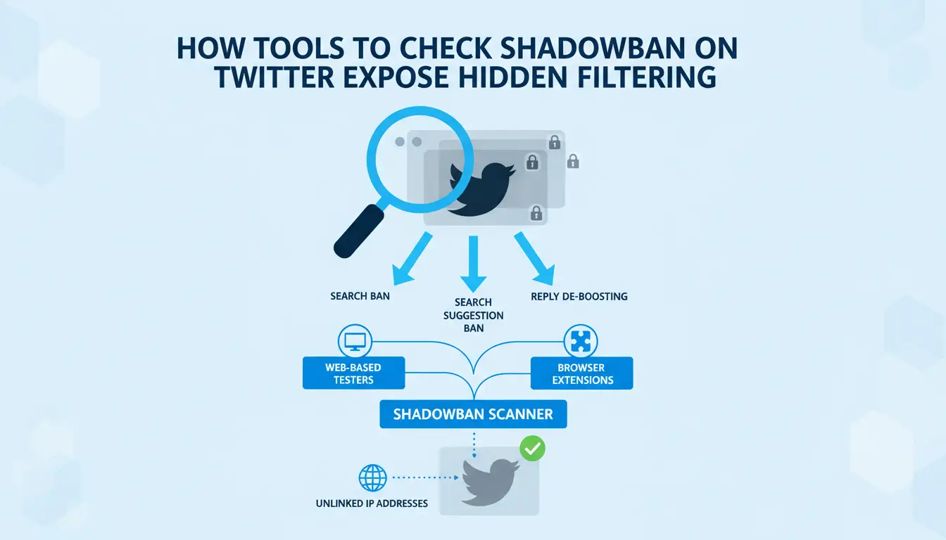 How Tools to Check Shadowban on Twitter Expose Hidden Filtering