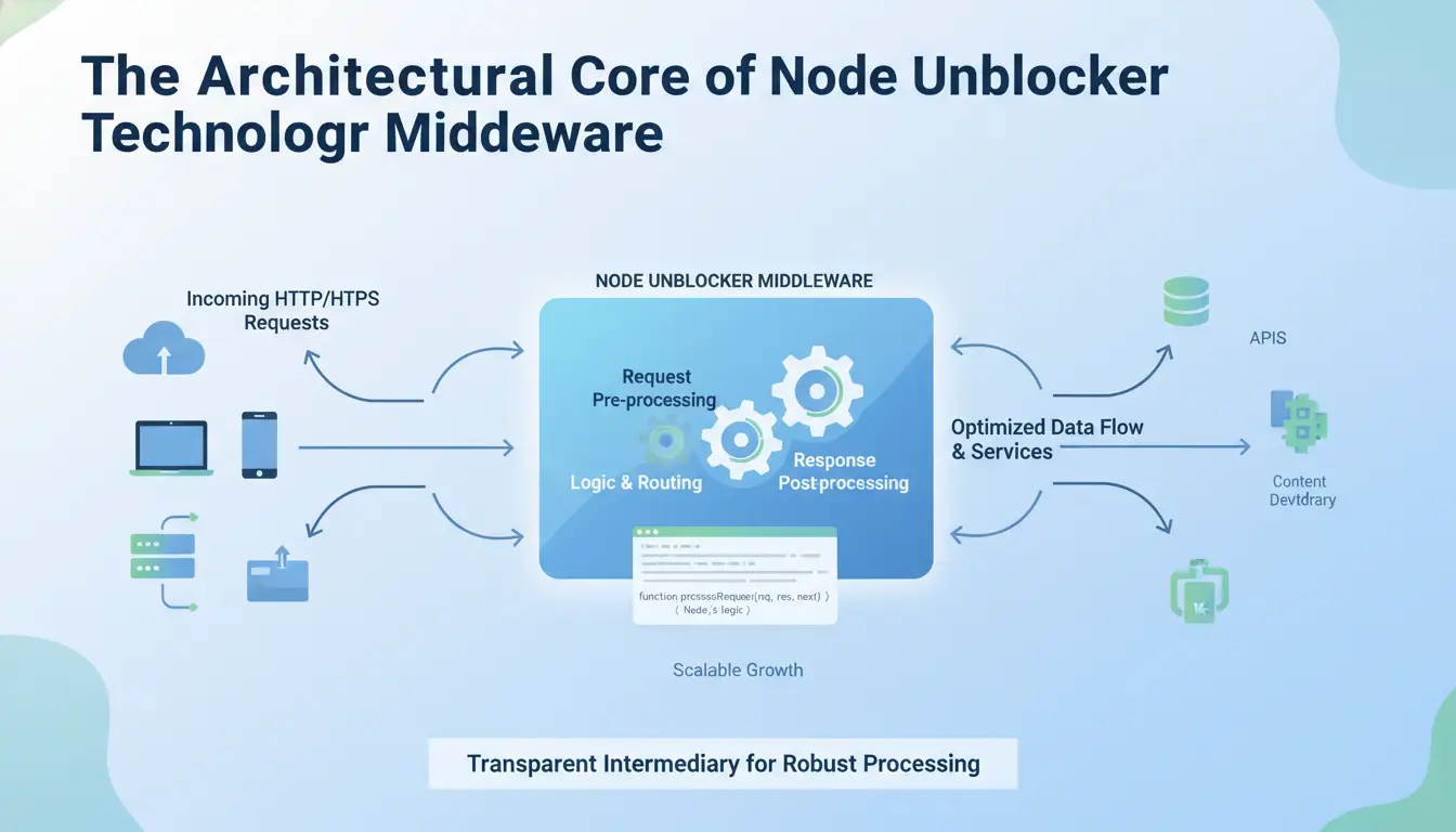 The Architectural Core of node unblocker Middleware