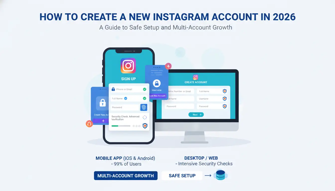 How do I create a new Instagram account from scratch in 2026?