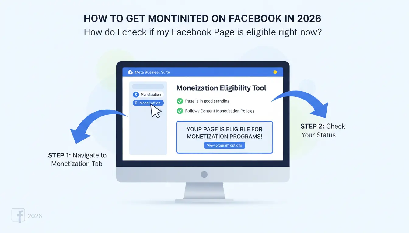 How do I check if my Facebook Page is eligible right now?