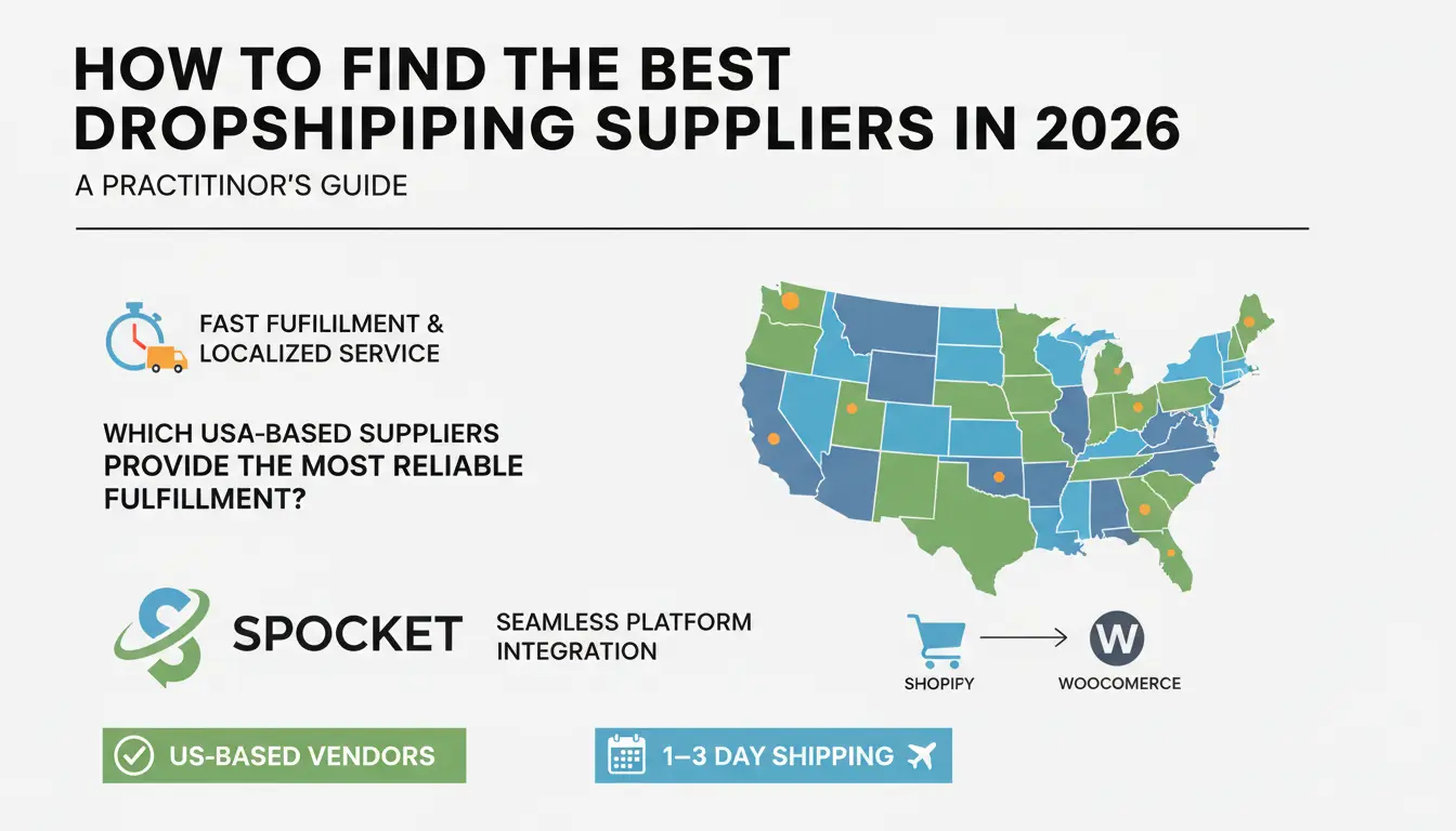 Which USA-based suppliers provide the most reliable fulfillment?