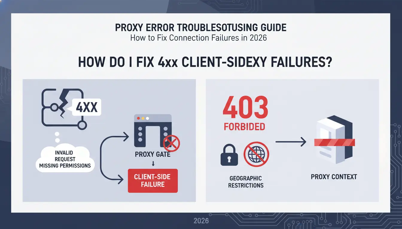 How Do I Fix 4xx Client-Side Proxy Failures?