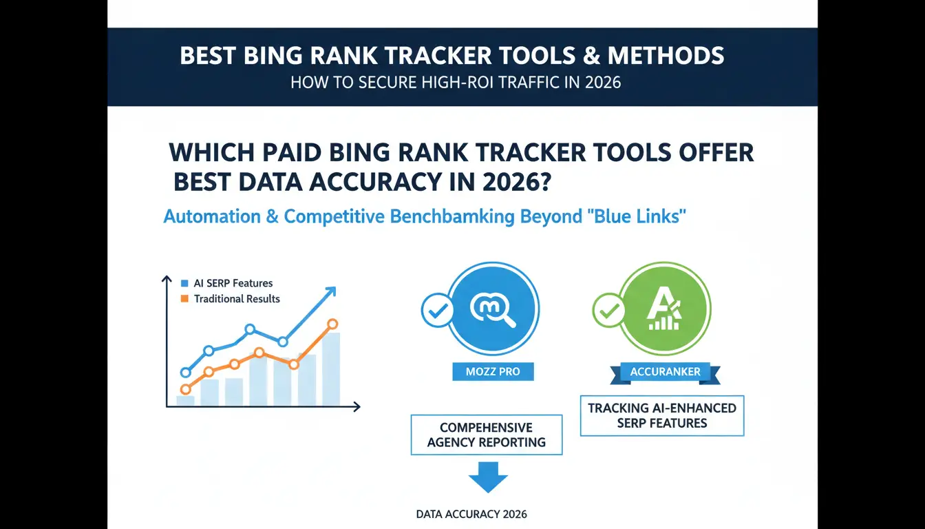 Which paid Bing rank tracker tools offer the best data accuracy in 2026?