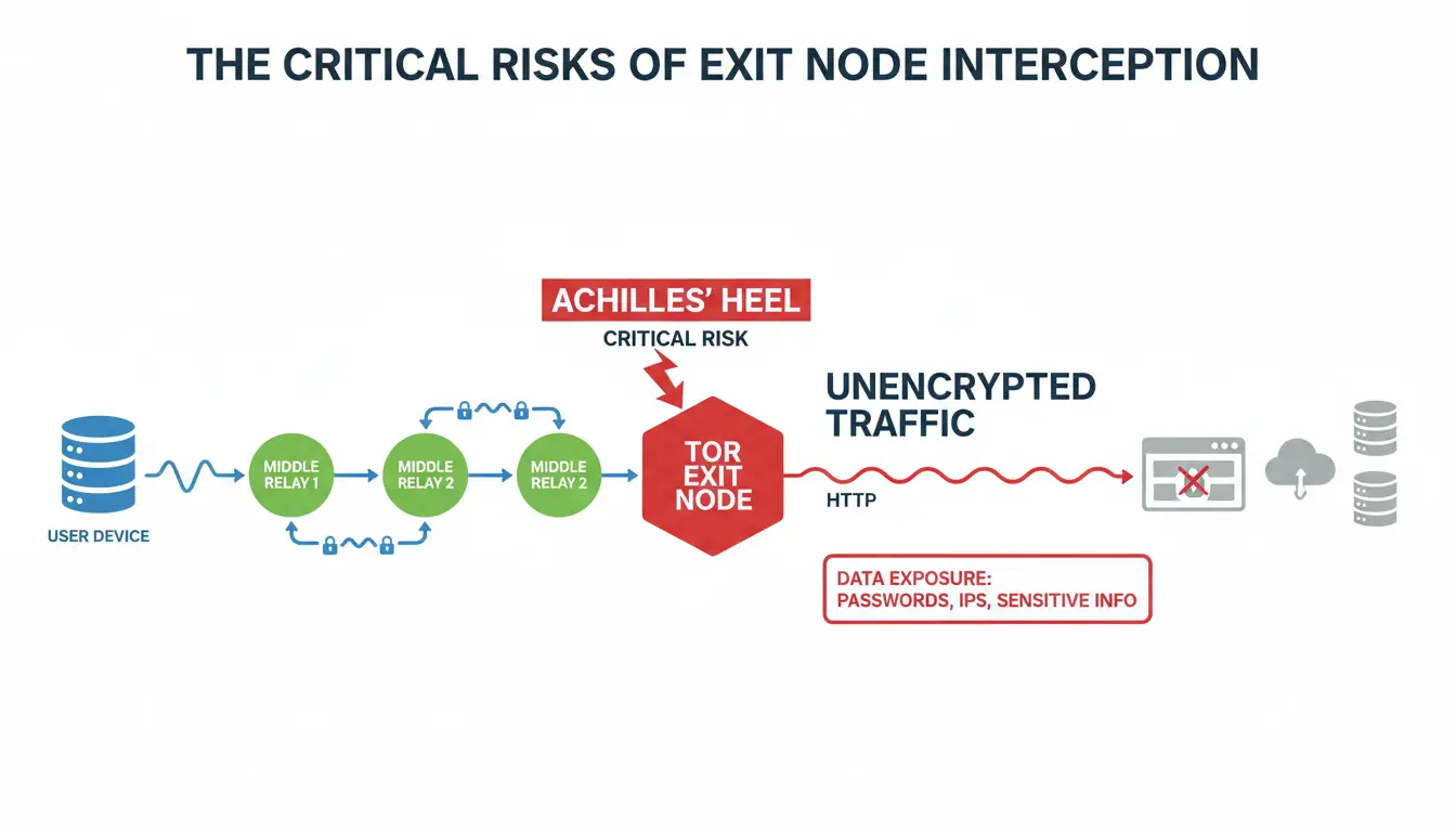 The Critical Risks of Exit Node Interception