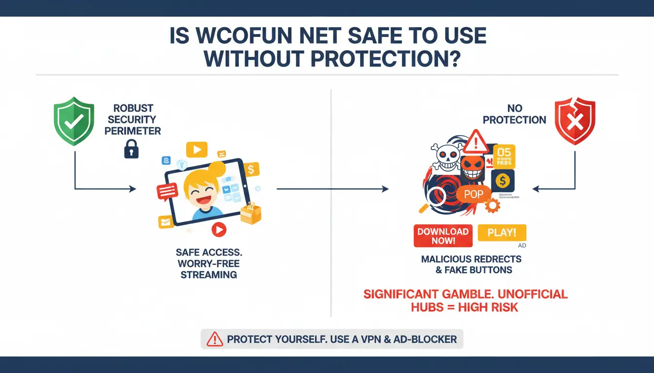 Is WCOFun Net Safe to Use Without Protection?