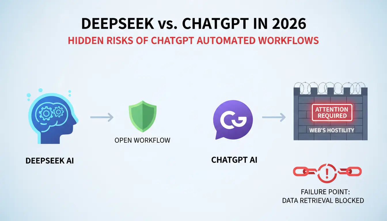 What are the hidden risks of using ChatGPT for automated workflows?