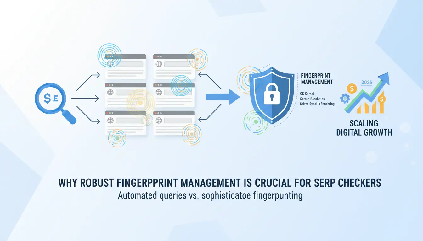 Why Using the Best SERP Checker Requires Robust Fingerprint Management