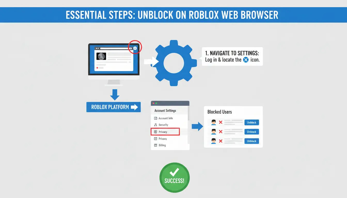Essential Steps for How to Unblock People on Roblox via Web Browsers
