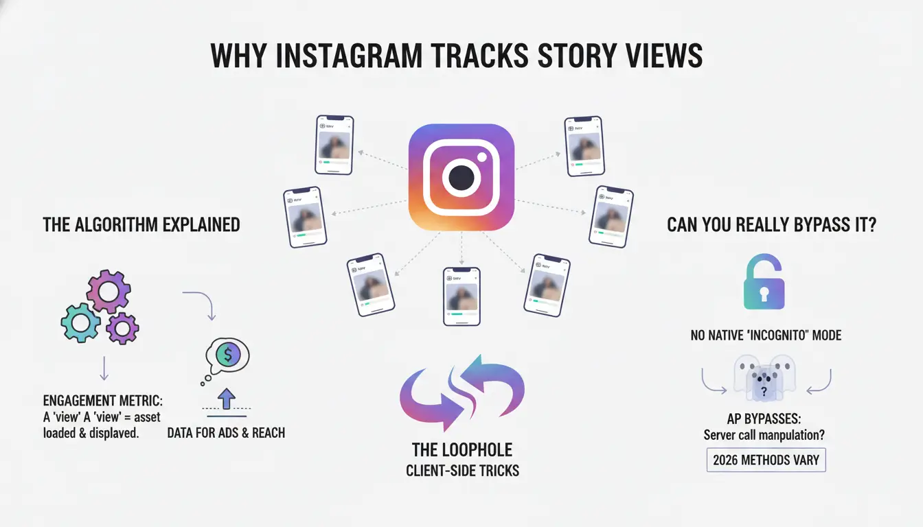 Why does Instagram track Story views and can you really bypass it?