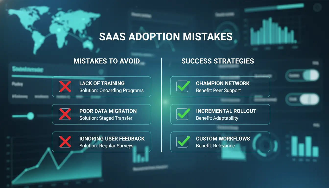 Checklist graphic of common adoption mistakes and how to avoid them