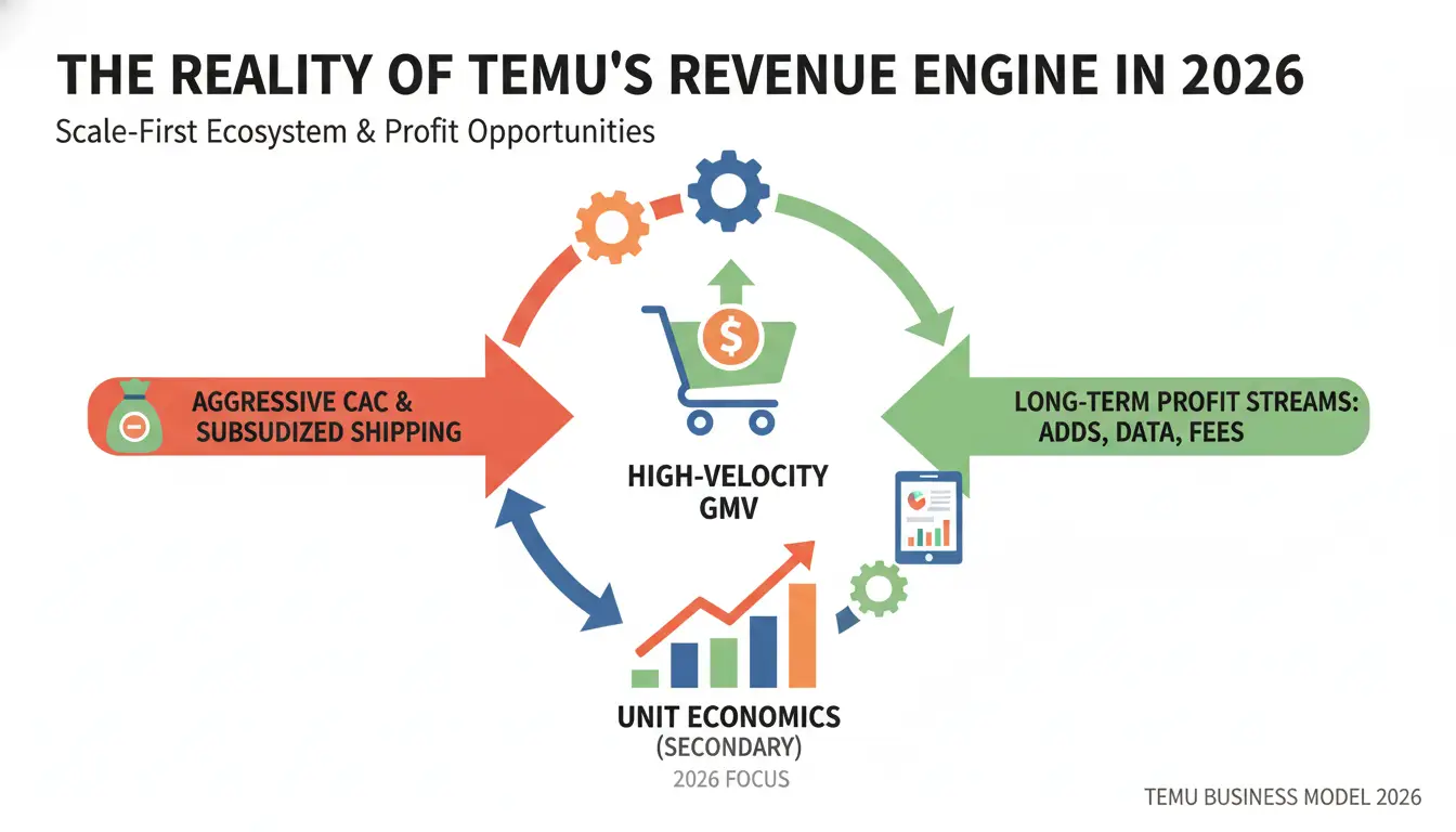 The Reality of Temu’s Revenue Engine in 2026