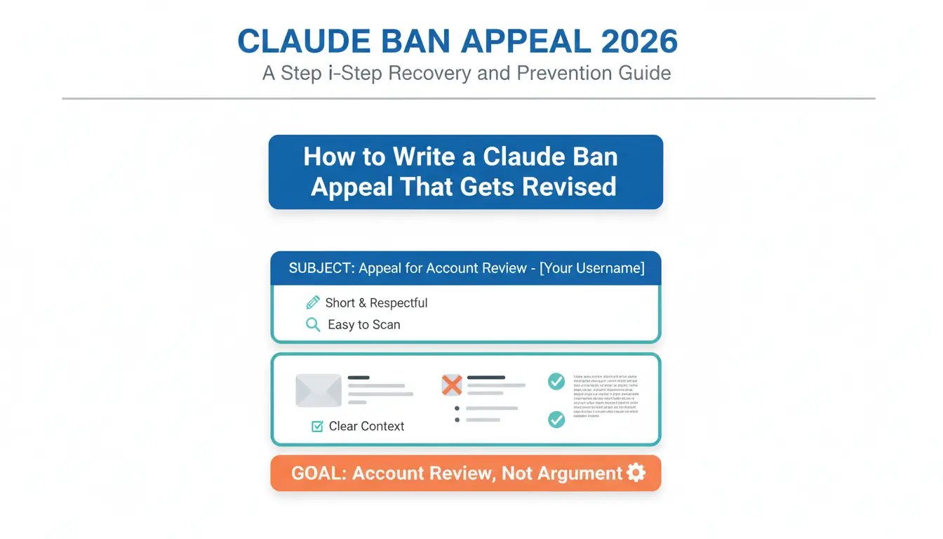 How to Write a Claude Ban Appeal That Gets Reviewed