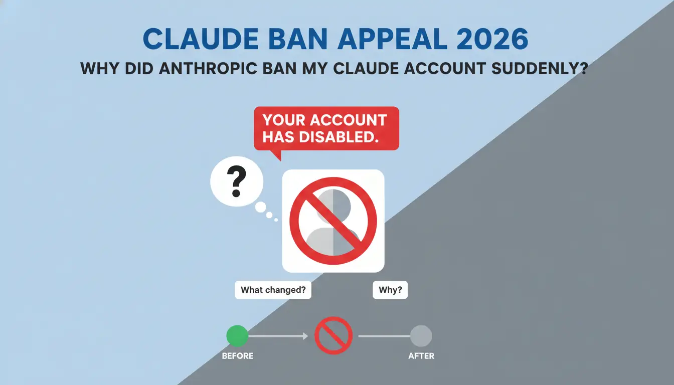 Why did Anthropic ban my Claude account suddenly?