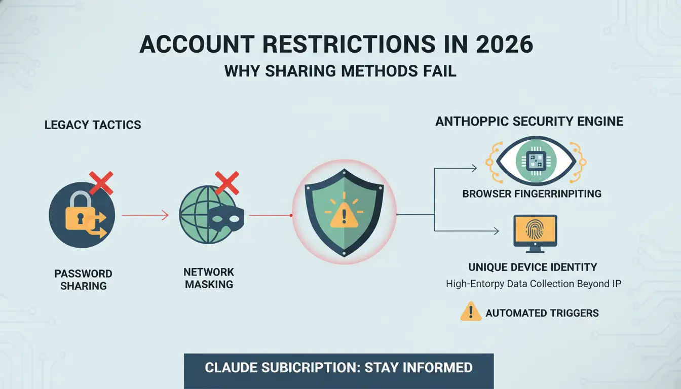 Why Conventional Sharing Methods May Lead to Account Restrictions