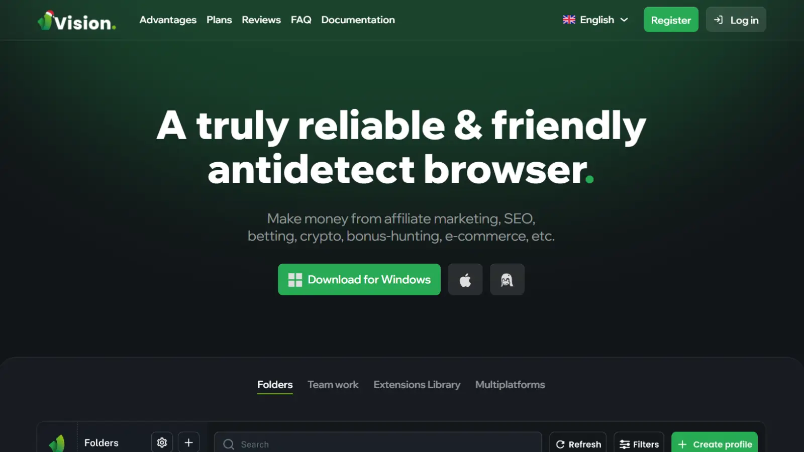 DICloak - Giải pháp thay thế tốt nhất cho Vision Browser