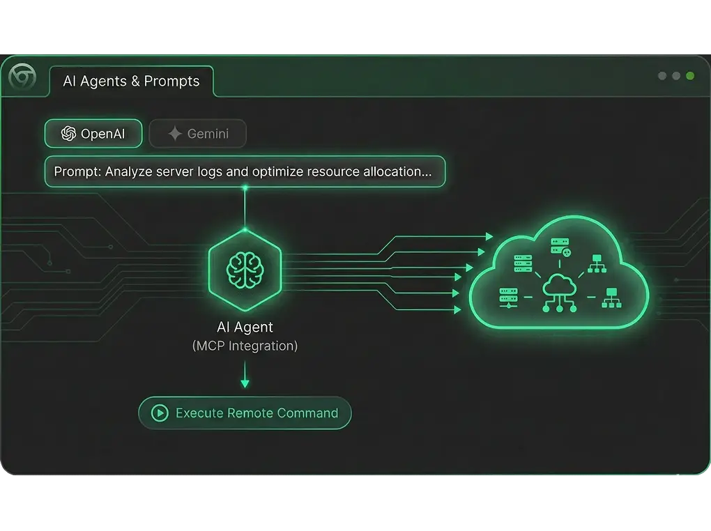 雲端 Prompt 驅動的互動介面